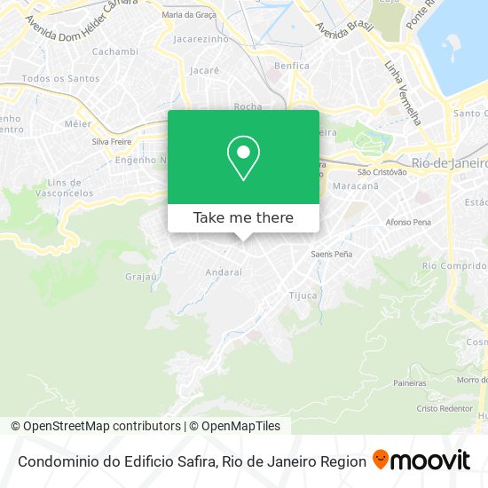 Mapa Condominio do Edificio Safira