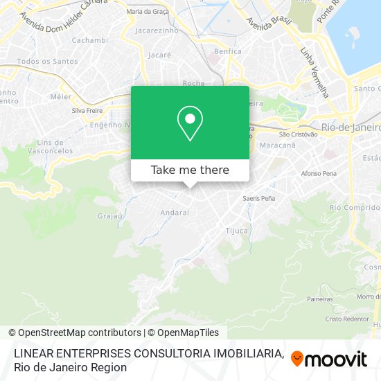 Mapa LINEAR ENTERPRISES CONSULTORIA IMOBILIARIA