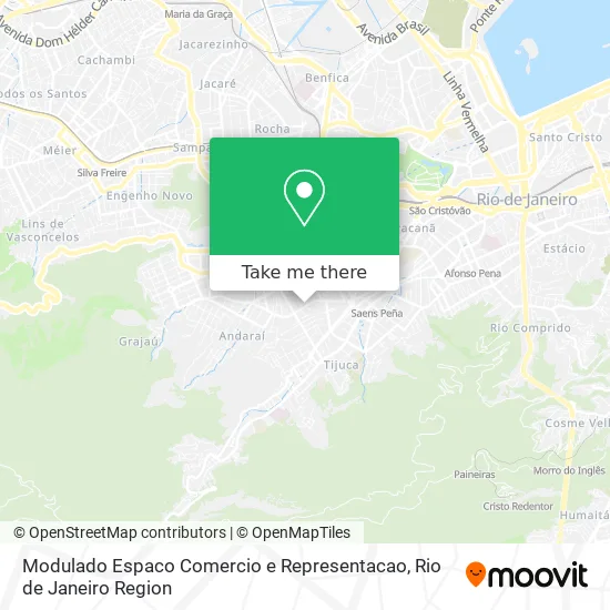 Modulado Espaco Comercio e Representacao map