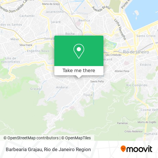 Barbearia Grajau map