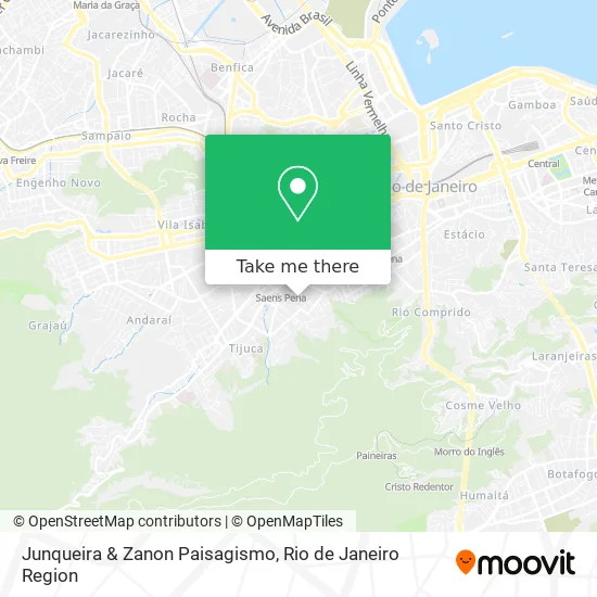 Junqueira & Zanon Paisagismo map