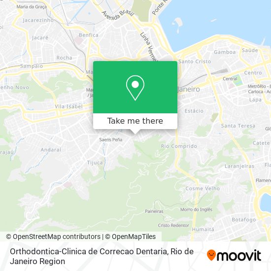 Orthodontica-Clinica de Correcao Dentaria map
