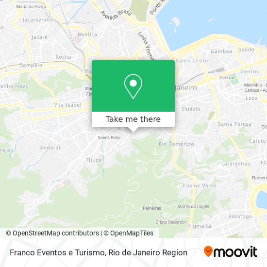 Franco Eventos e Turismo map