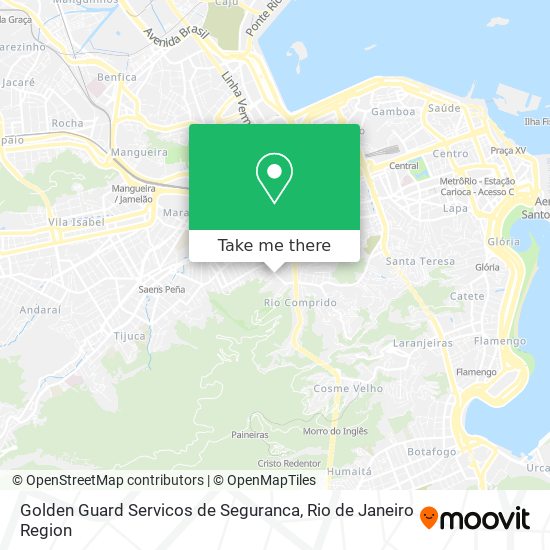 Golden Guard Servicos de Seguranca map