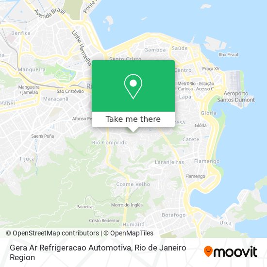 Gera Ar Refrigeracao Automotiva map