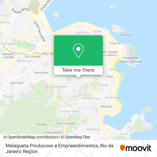 Malagueta Producoes e Empreendimentos map