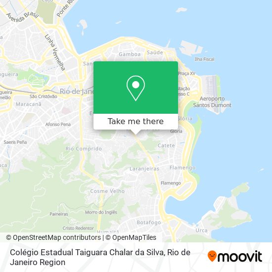 Mapa Colégio Estadual Taiguara Chalar da Silva