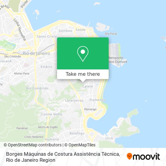 Borges Máquinas de Costura Assistência Técnica map