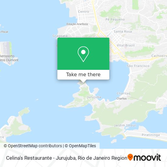 Celina's Restaurante - Jurujuba map