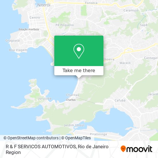 Mapa R & F SERVICOS AUTOMOTIVOS