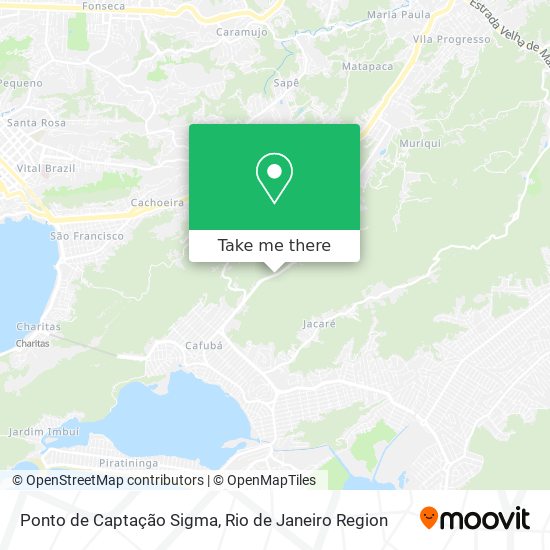 Ponto de Captação Sigma map