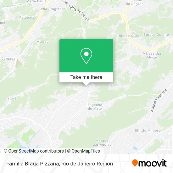 Familia Braga Pizzaria map