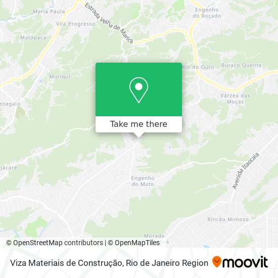 Viza Materiais de Construção map