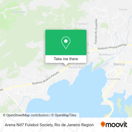 Arena Nd7 Futebol Society map