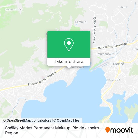 Shélley Marins Permanent Makeup map