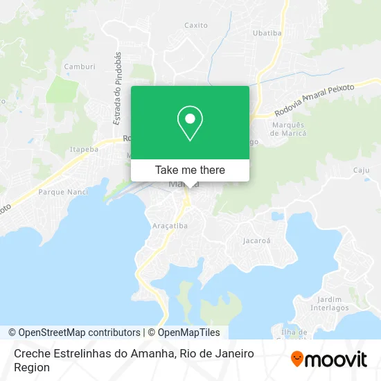 Creche Estrelinhas do Amanha map