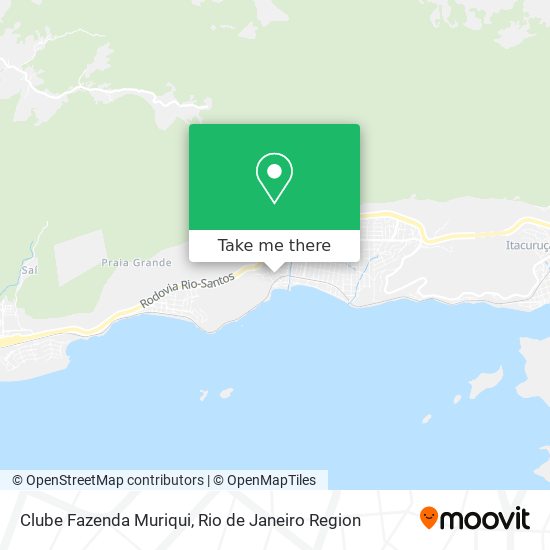 Clube Fazenda Muriqui map