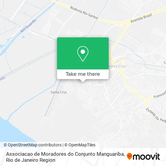 Associacao de Moradores do Conjunto Manguariba map
