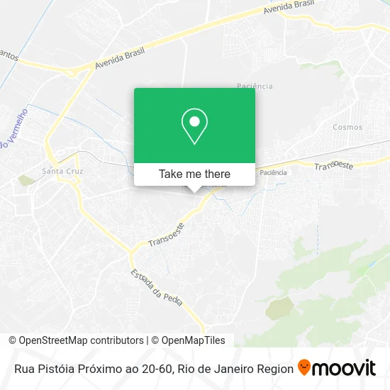 Rua Pistóia Próximo ao 20-60 map