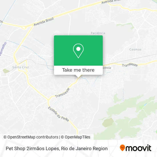 Pet Shop 2irmãos Lopes map
