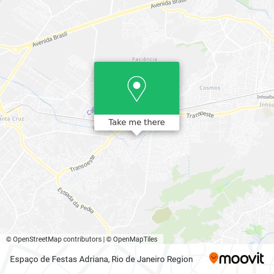 Espaço de Festas Adriana map