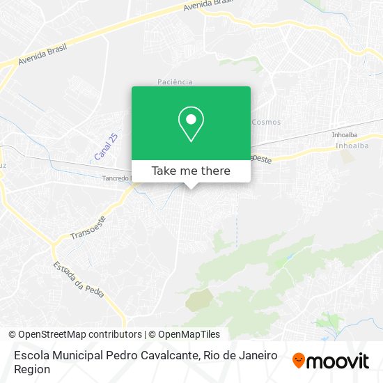 Escola Municipal Pedro Cavalcante map