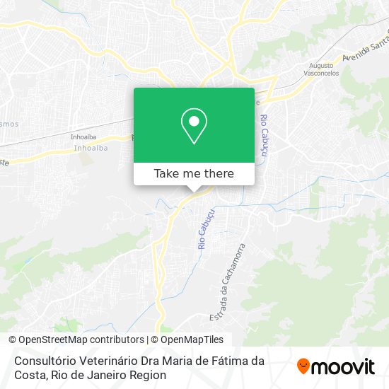 Consultório Veterinário Dra Maria de Fátima da Costa map