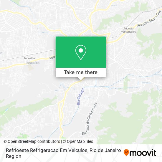 Refrioeste Refrigeracao Em Veiculos map