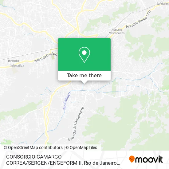 CONSORCIO CAMARGO CORREA / SERGEN / ENGEFORM II map