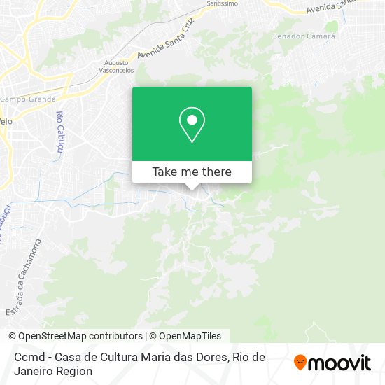 Ccmd - Casa de Cultura Maria das Dores map