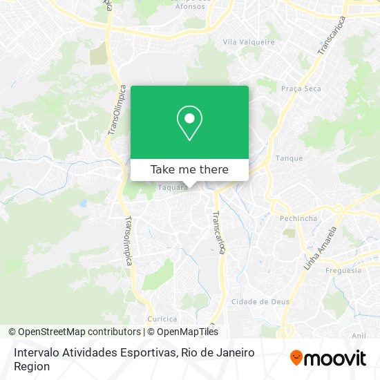 Intervalo Atividades Esportivas map