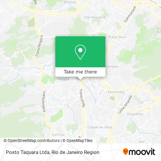 Posto Taquara Ltda map