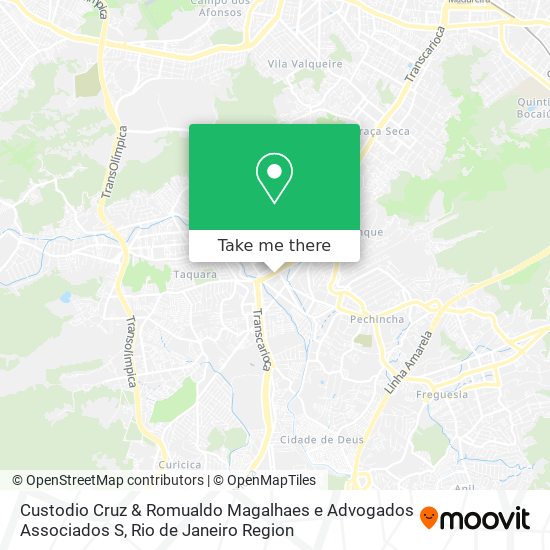 Custodio Cruz & Romualdo Magalhaes e Advogados Associados S map
