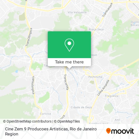 Cine Zem 9 Producoes Artisticas map