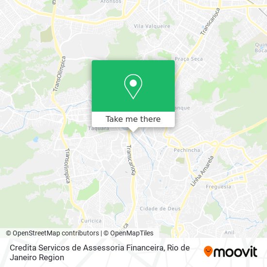 Credita Servicos de Assessoria Financeira map