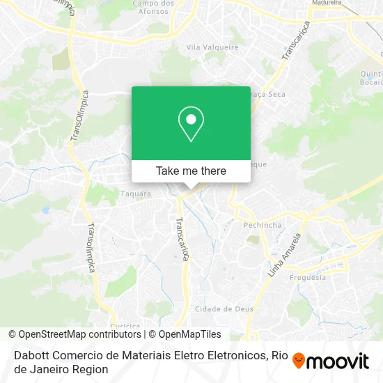 Dabott Comercio de Materiais Eletro Eletronicos map