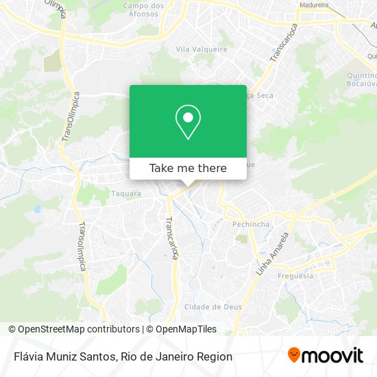 Flávia Muniz Santos map
