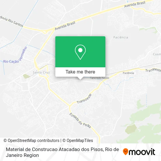 Material de Construcao Atacadao dos Pisos map