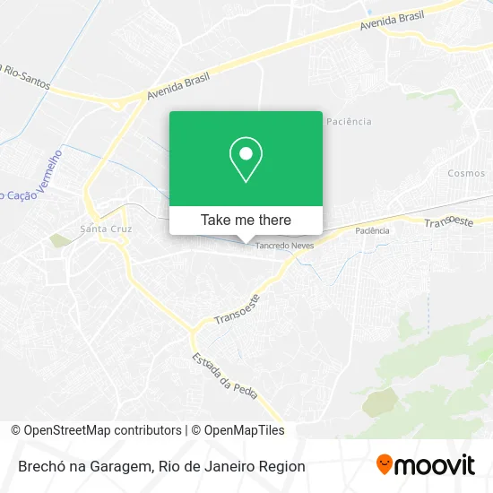 Brechó na Garagem map