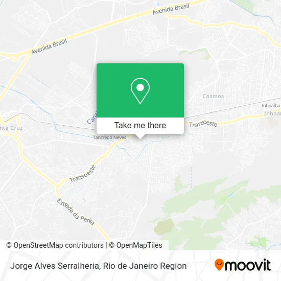 Jorge Alves Serralheria map