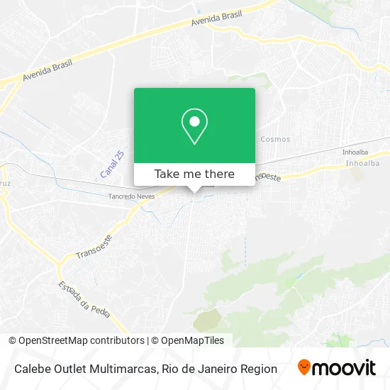 Calebe Outlet Multimarcas map