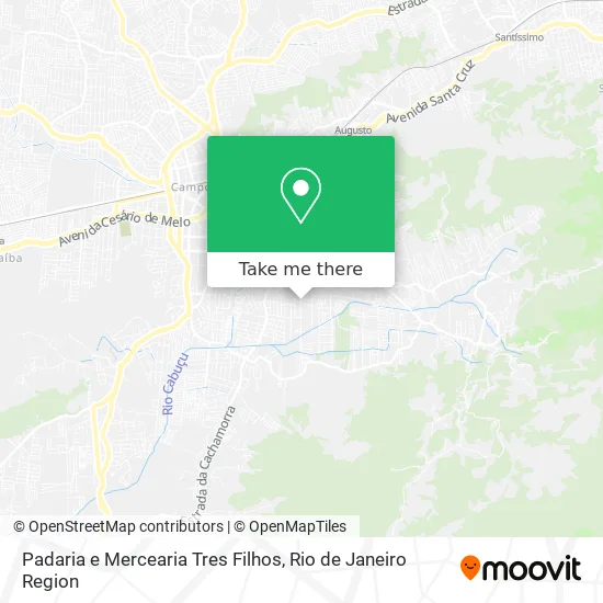 Padaria e Mercearia Tres Filhos map