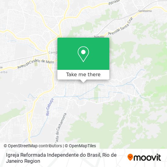 Igreja Reformada Independente do Brasil map