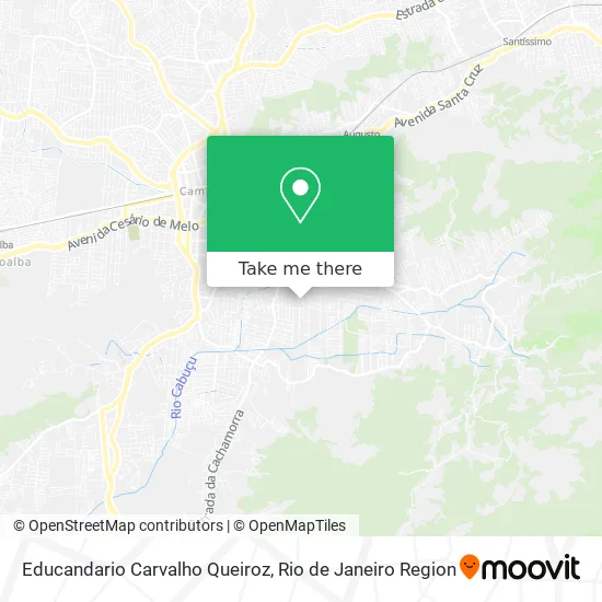 Educandario Carvalho Queiroz map
