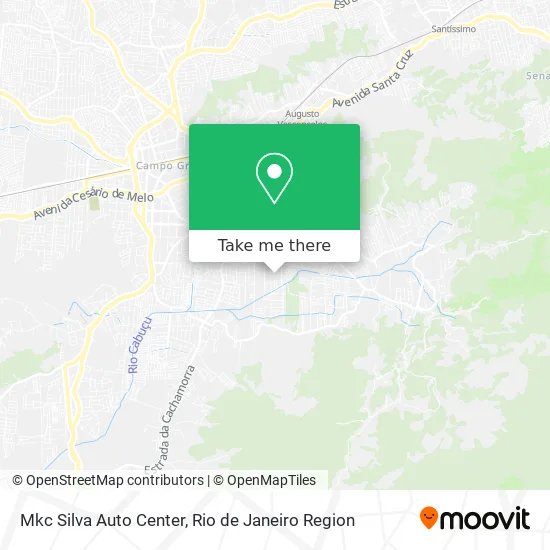 Mkc Silva Auto Center map
