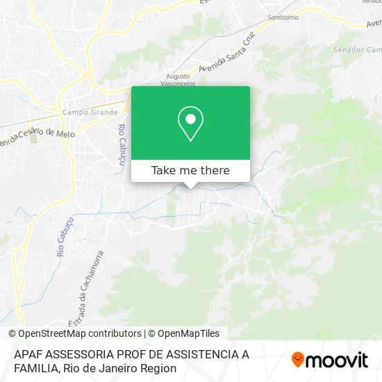 APAF ASSESSORIA PROF DE ASSISTENCIA A FAMILIA map