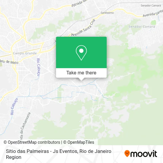 Sítio das Palmeiras - Js Eventos map