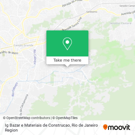 Ig Bazar e Materiais de Construcao map