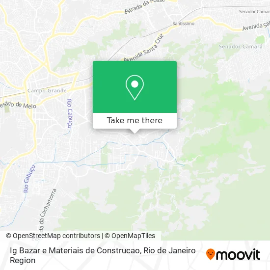 Ig Bazar e Materiais de Construcao map