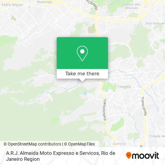 A.R.J. Almeida Moto Expresso e Servicos map
